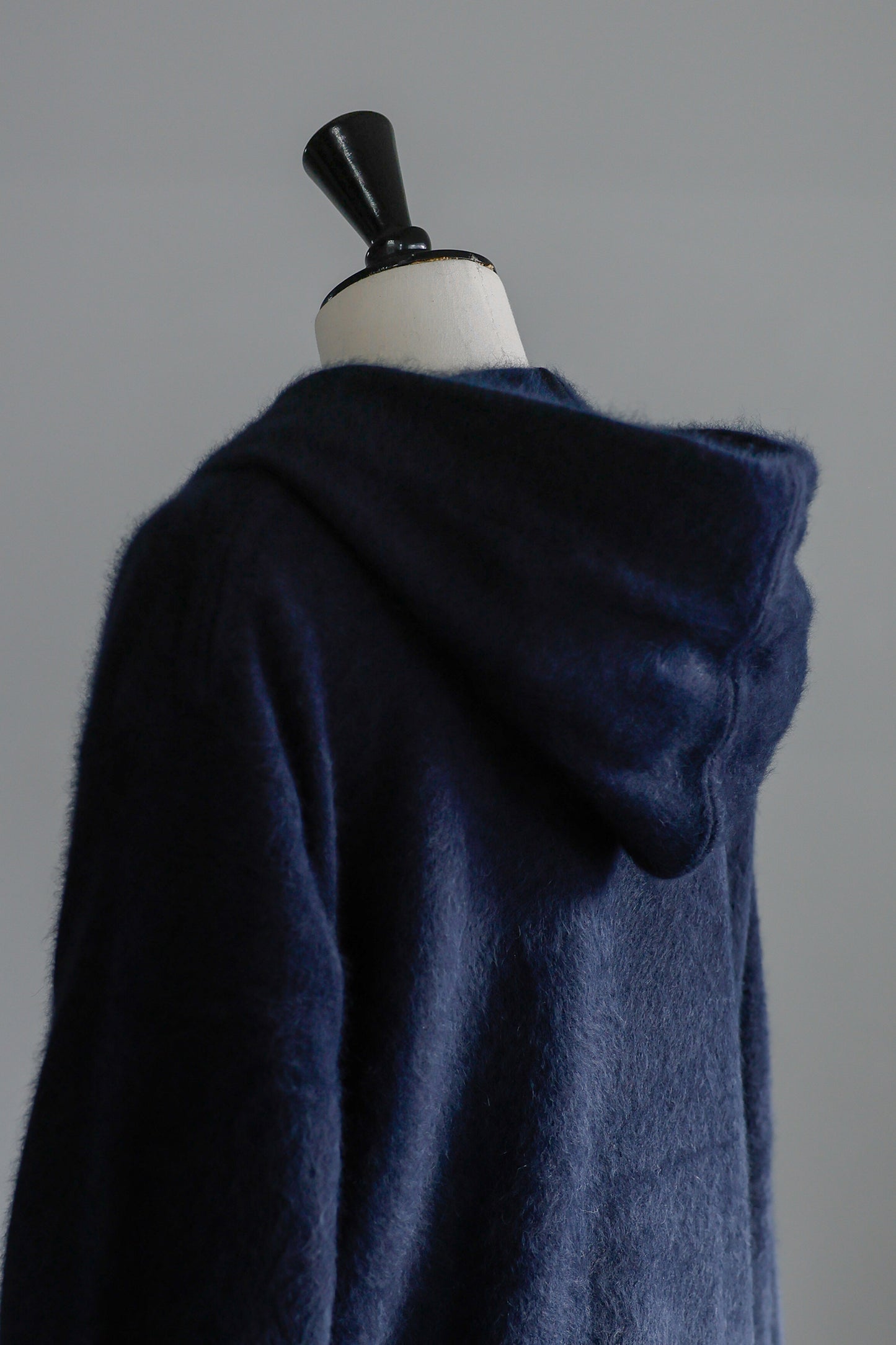 26capsule Fox cashmere hooded cardigan /CT26104