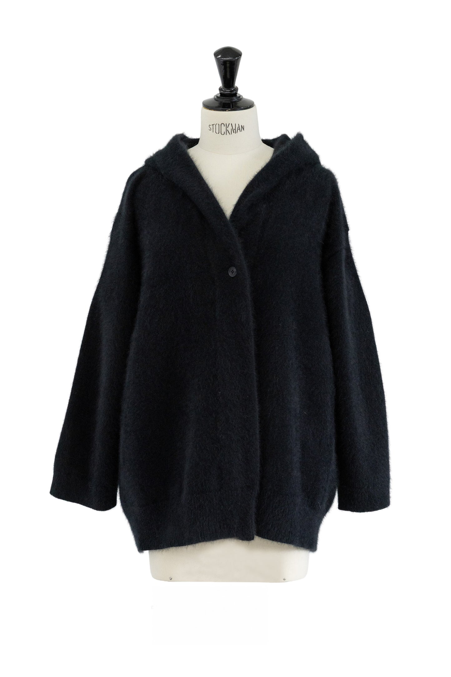 26capsule Fox cashmere hooded cardigan /CT26104