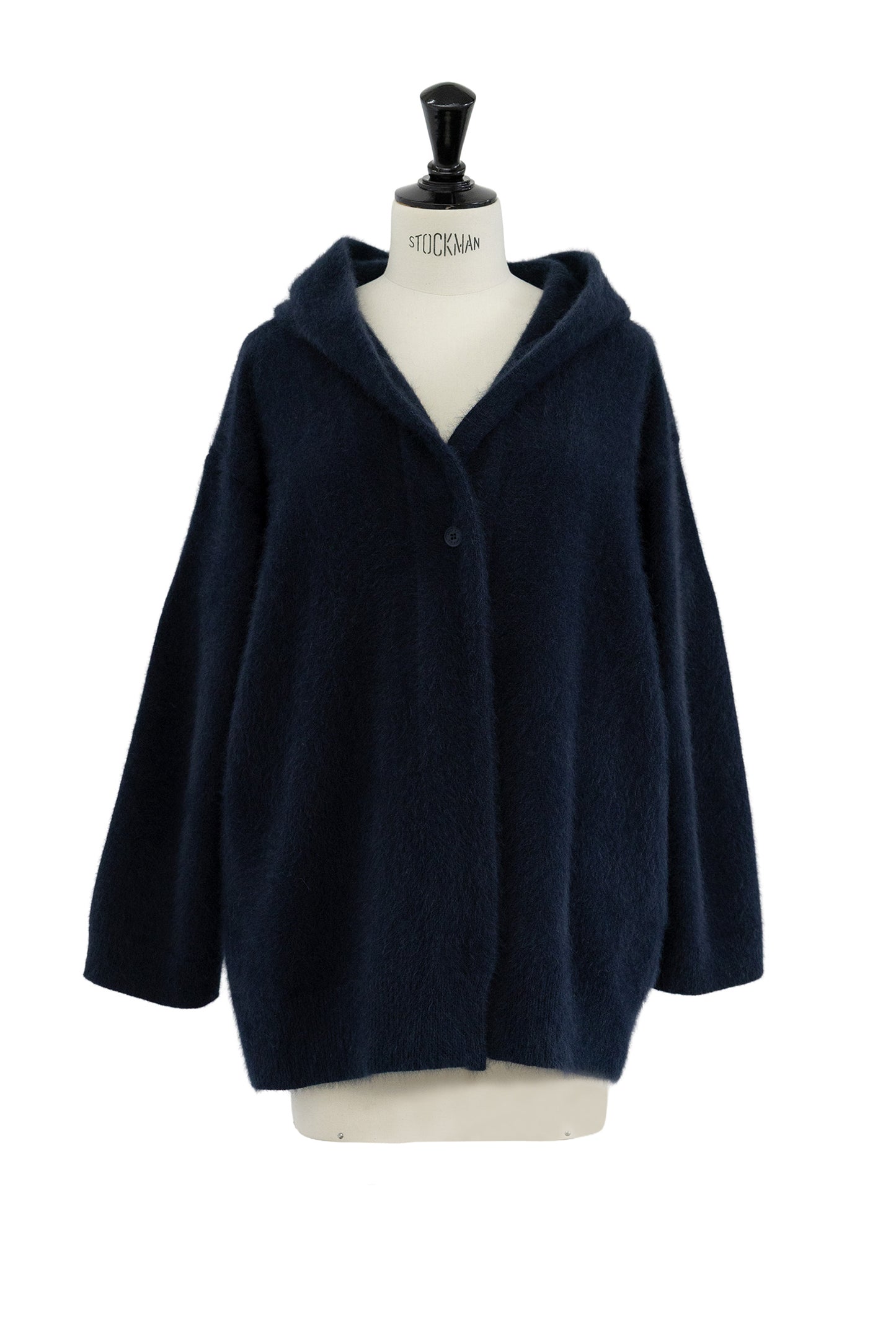 26capsule Fox cashmere hooded cardigan /CT26104