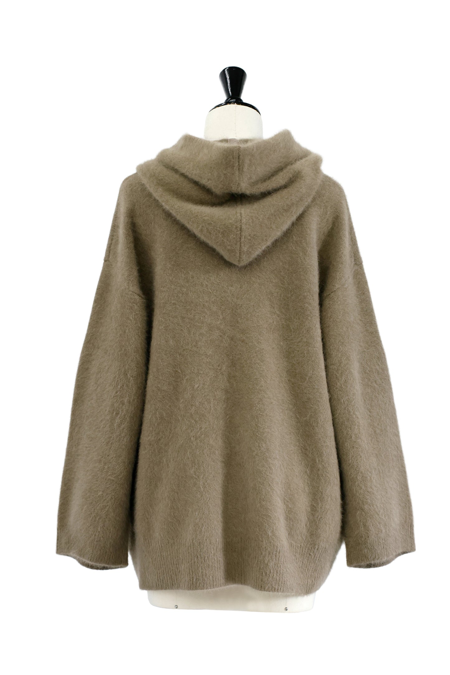 26capsule Fox cashmere hooded cardigan /CT26104
