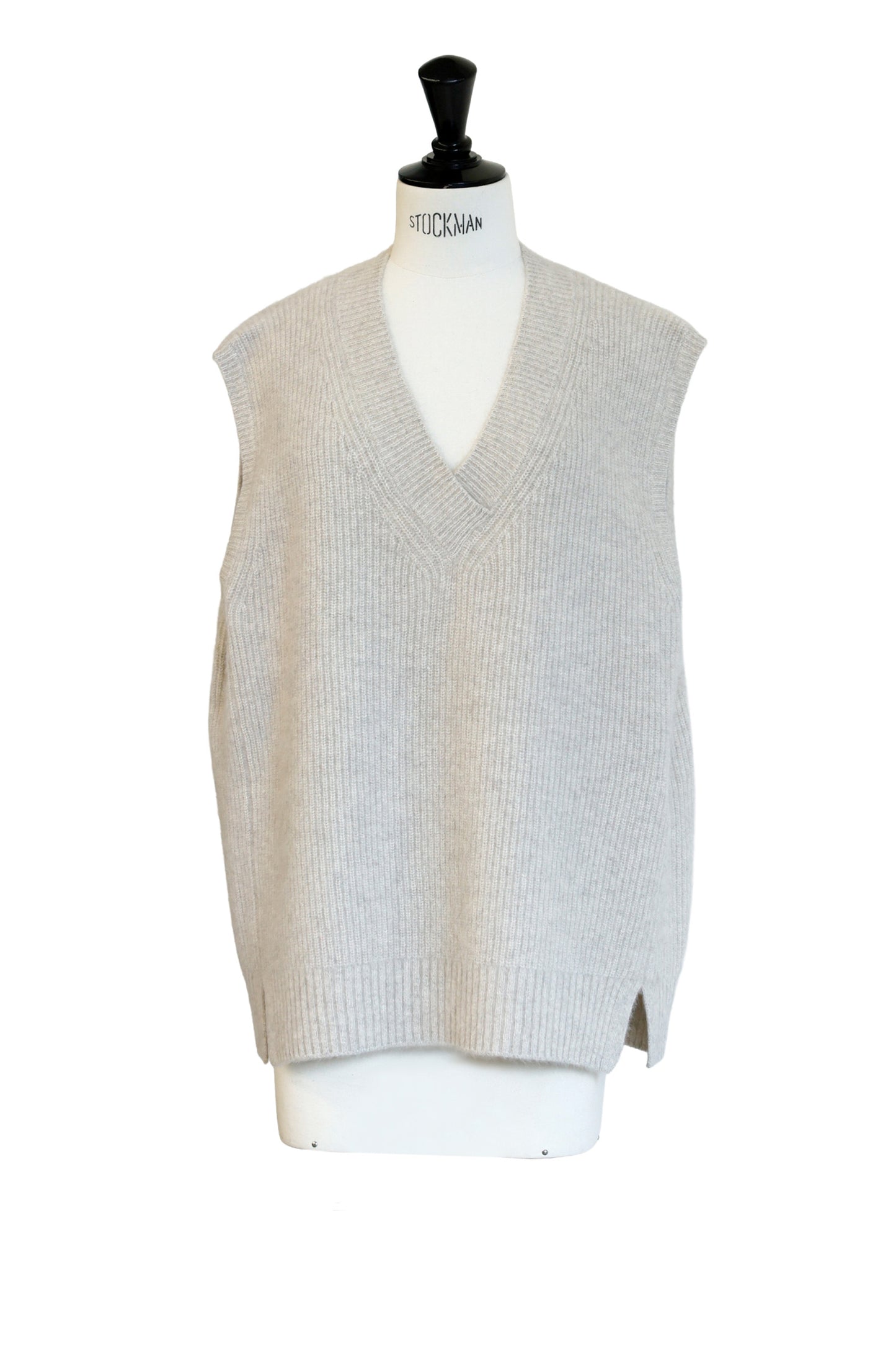 26capsule Raccoon fox back slit vest /CT26105