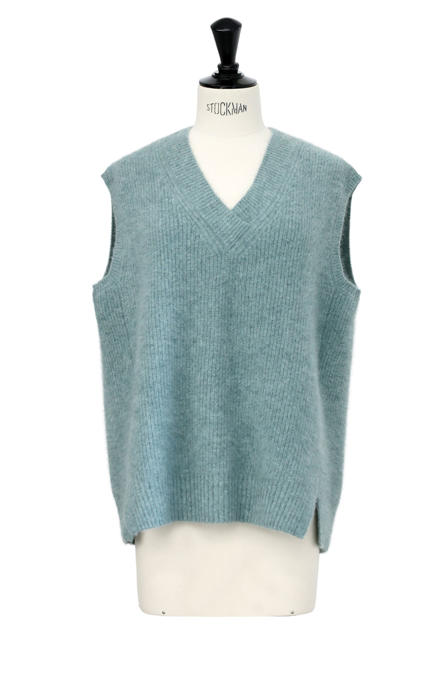 26capsule Raccoon fox back slit vest /CT26105