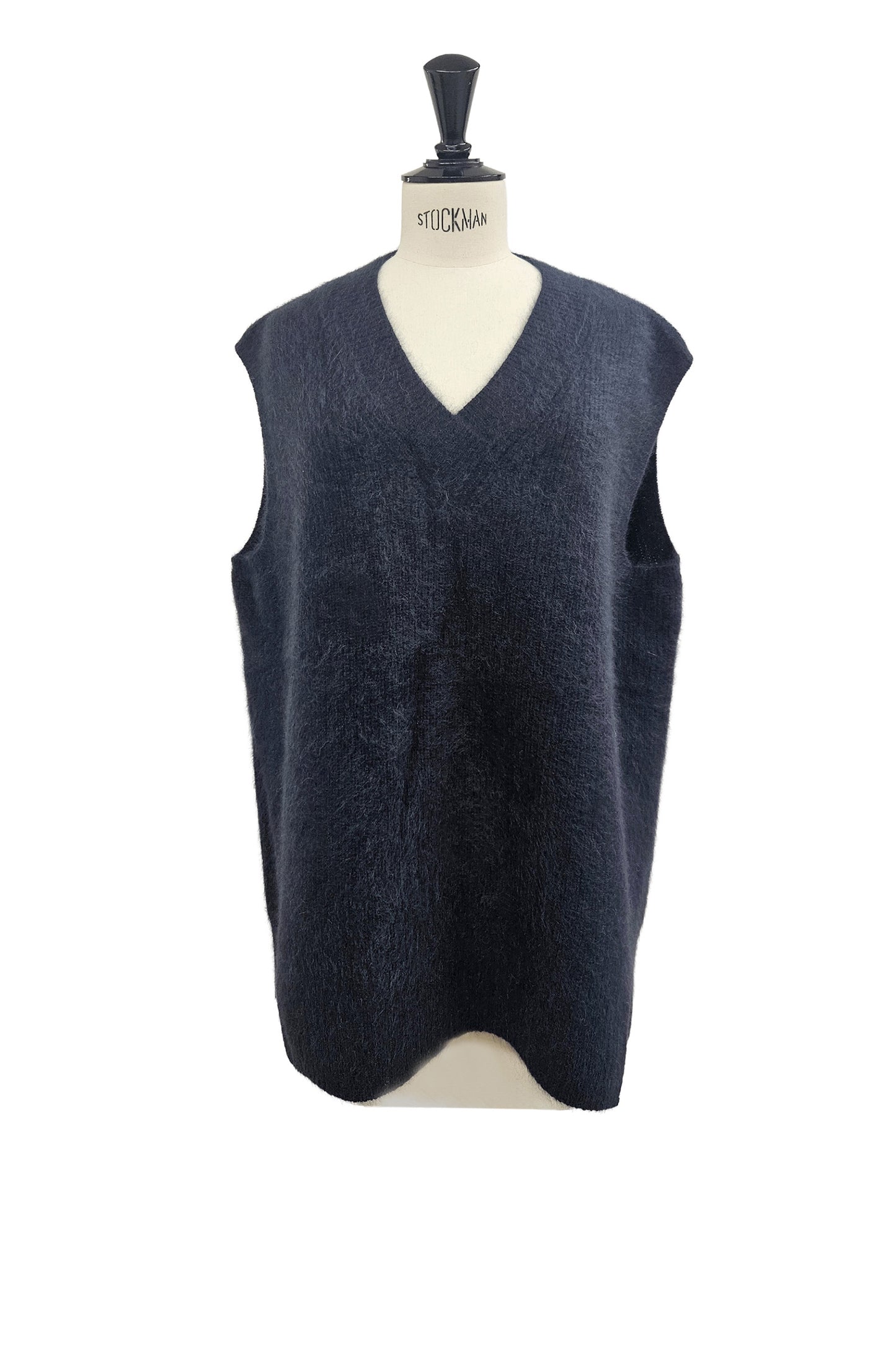 26capsule Raccoon fox back slit vest /CT26105