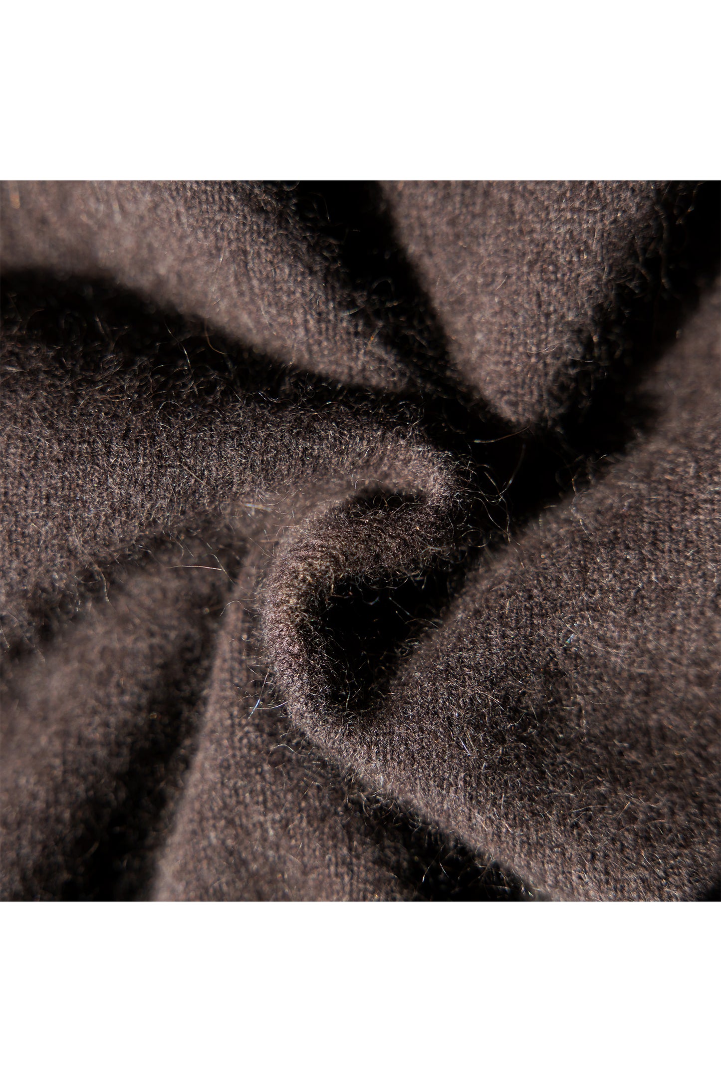 26capsule Cashmere raccoon crew neck pullover /CT26108