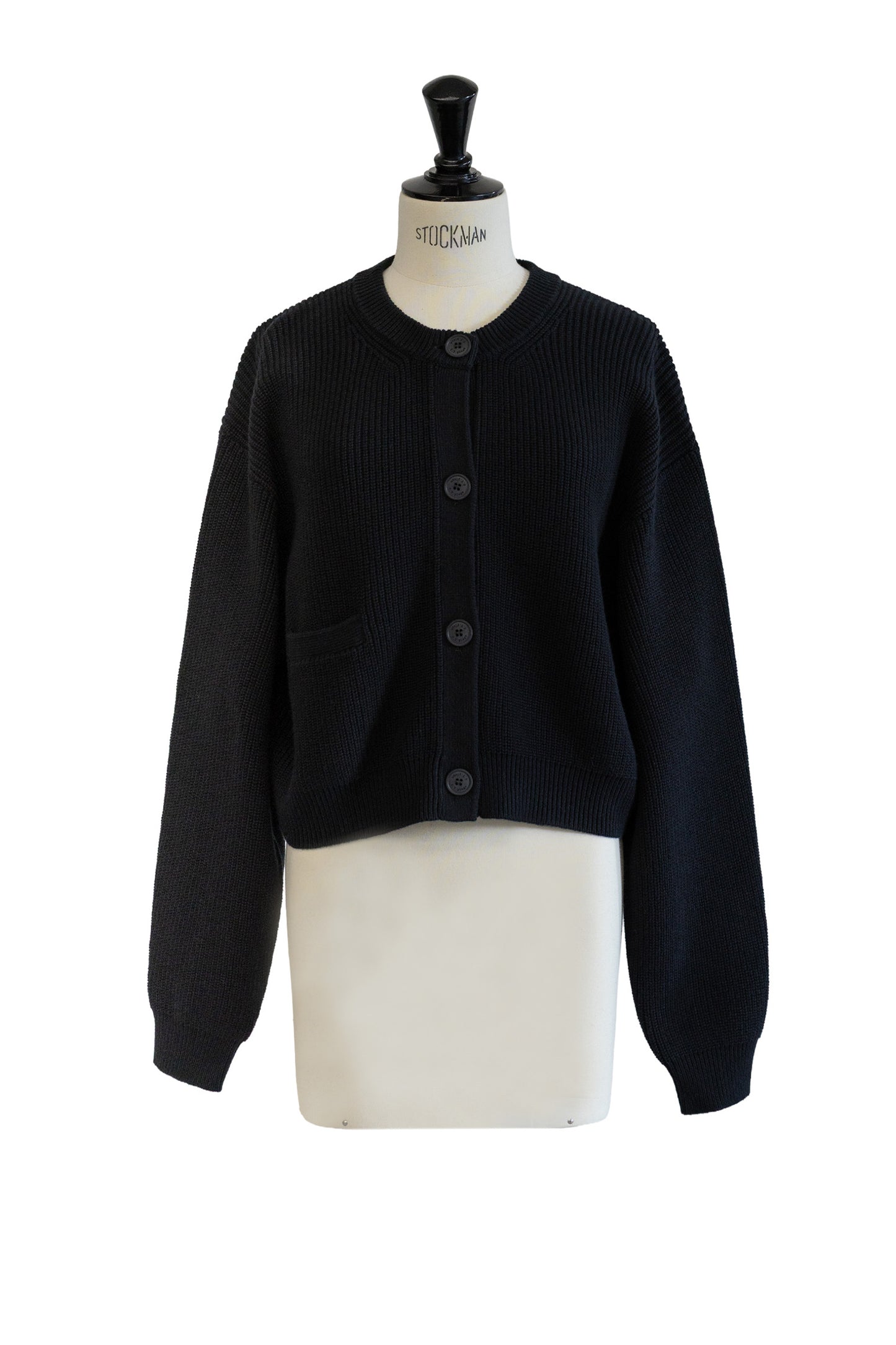 26SS Cotton cashmere ribbed cardigan /CT26112