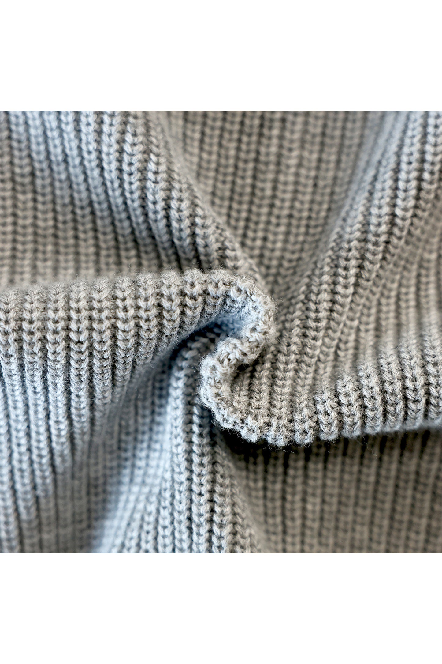 26SS Cotton cashmere ribbed cardigan /CT26112