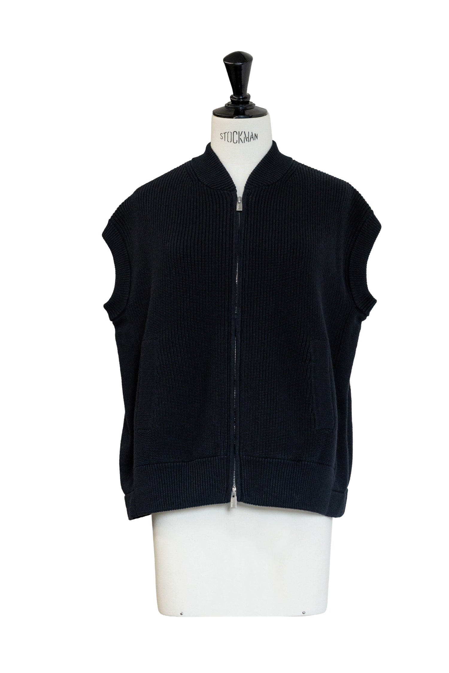 26SS Cotton cashmere zip vest /CT26113 – C.T.plage
