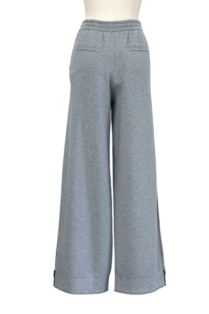 26SS Pantalon large en coton et cachemire /CT26115