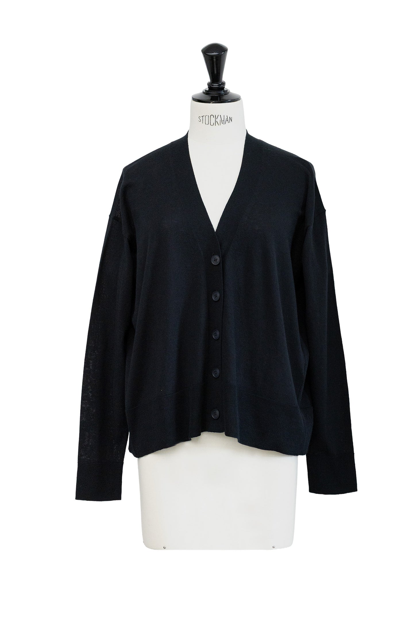 26SS Cardigan surdimensionné original en coton et soie /CT26119