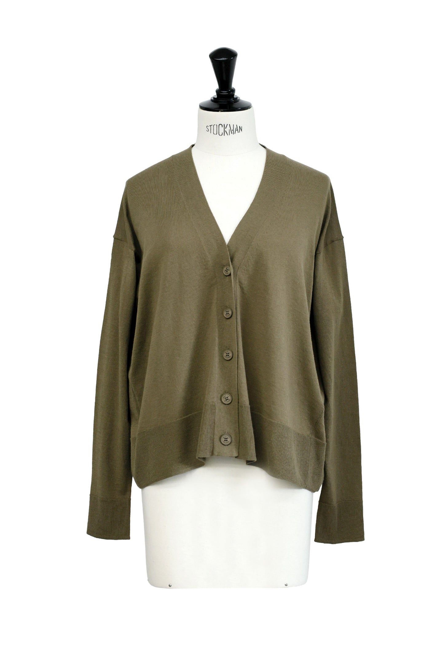 26SS Cardigan surdimensionné original en coton et soie /CT26119