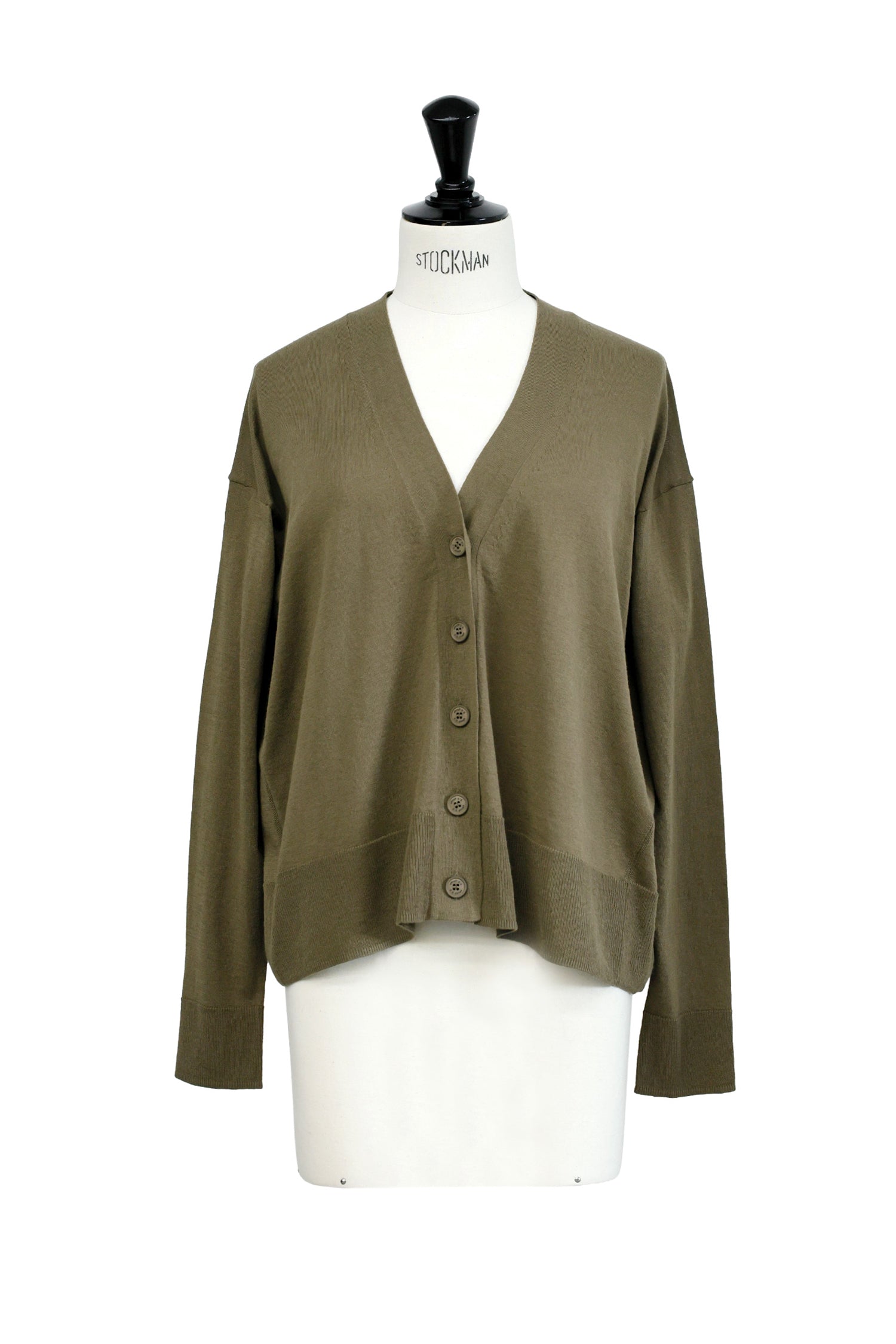 26SS Cardigan surdimensionné original en coton et soie /CT26119