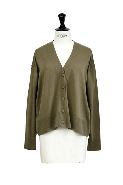 26SS Cardigan surdimensionné original en coton et soie /CT26119