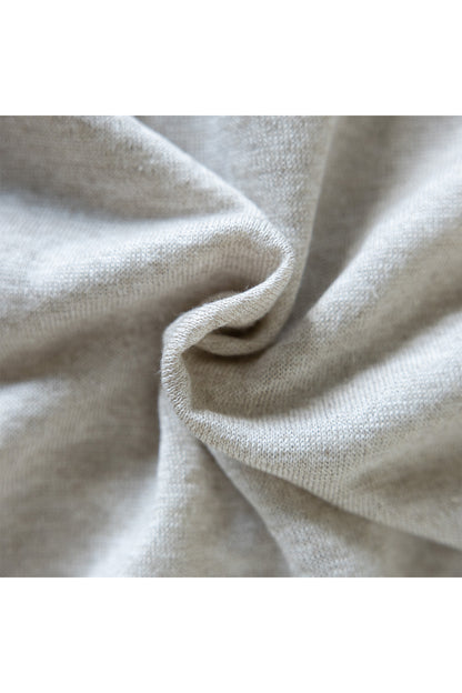 26SS Pull à demi-manches en lin /CT26122