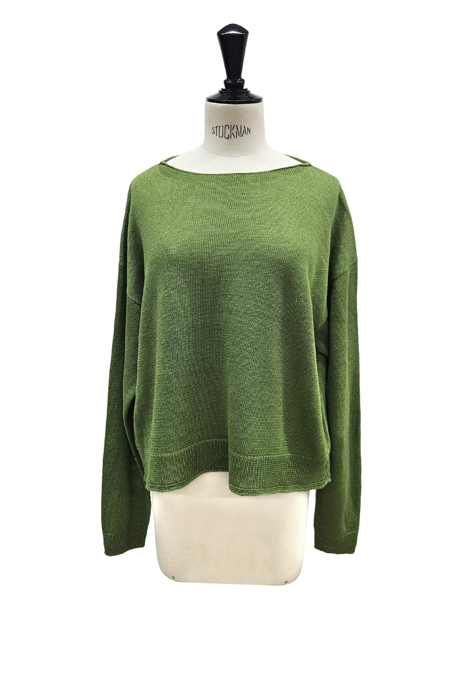 26SS Pull à encolure bateau en lin /CT26125