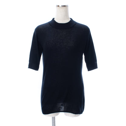 26AW Pull original en laine légère à côtes et manches mi-longues /CT26301