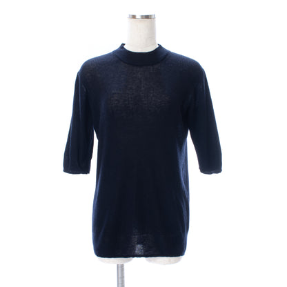 26AW Pull original en laine légère à côtes et manches mi-longues /CT26301