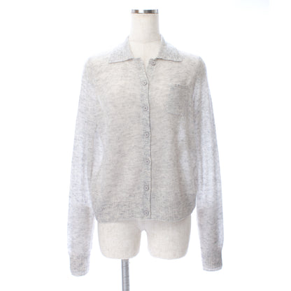 26AW Gilet col polo en alpaga léger /CT26305