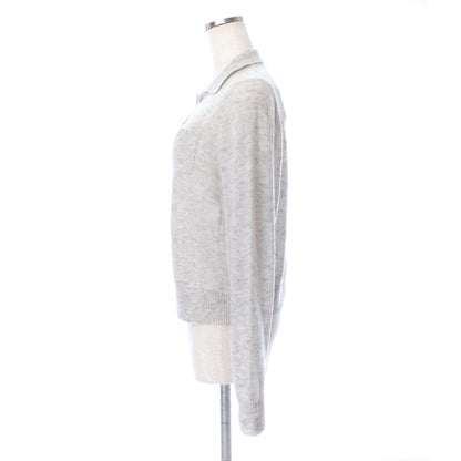 26AW Gilet col polo en alpaga léger /CT26305
