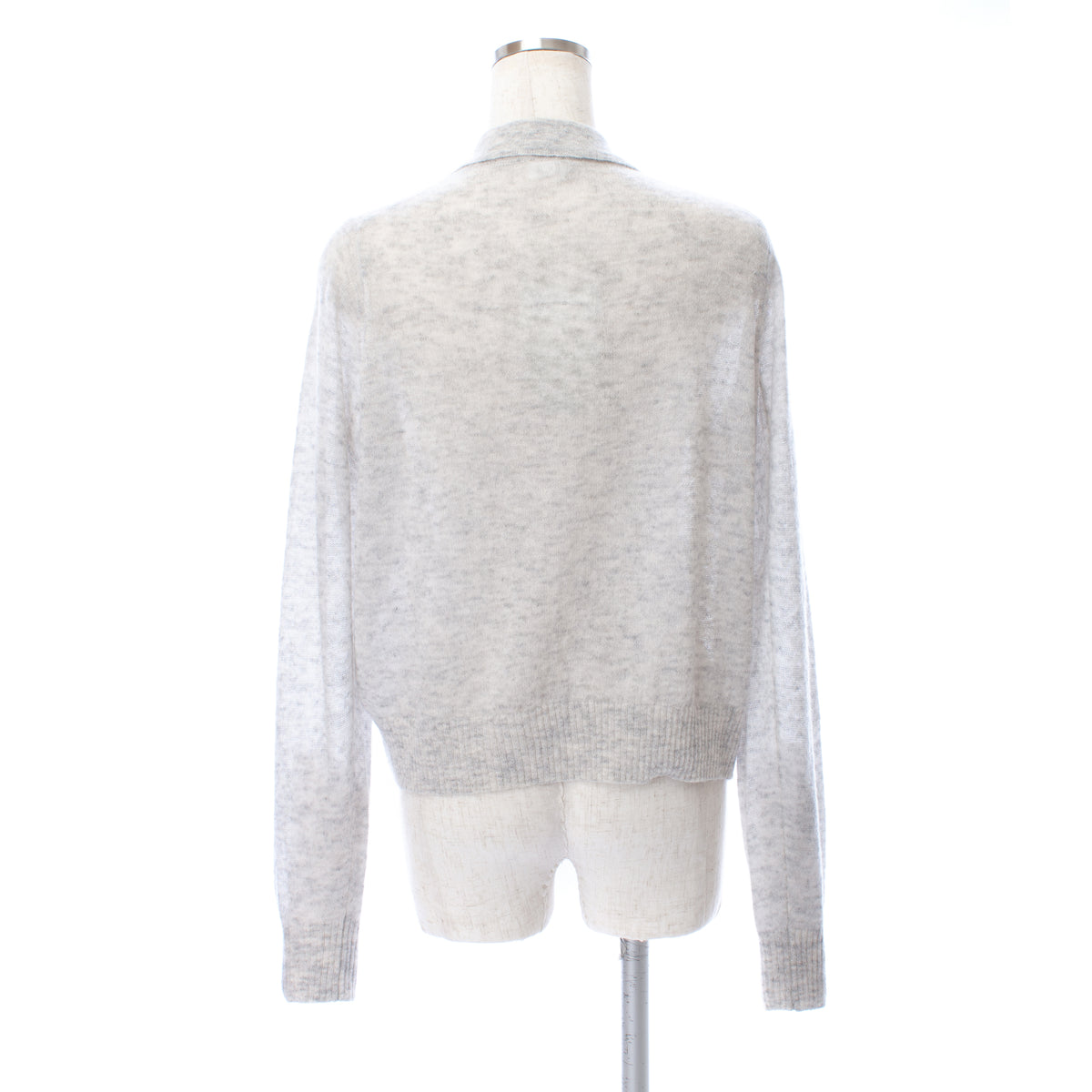 26AW Gilet col polo en alpaga léger /CT26305