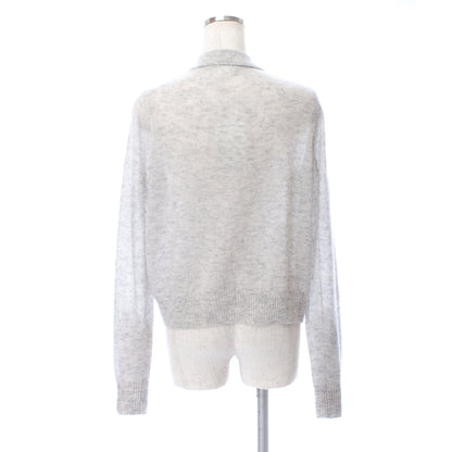 26AW Gilet col polo en alpaga léger /CT26305