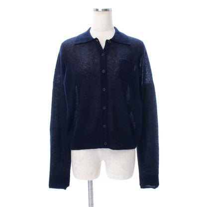 26AW Gilet col polo en alpaga léger /CT26305
