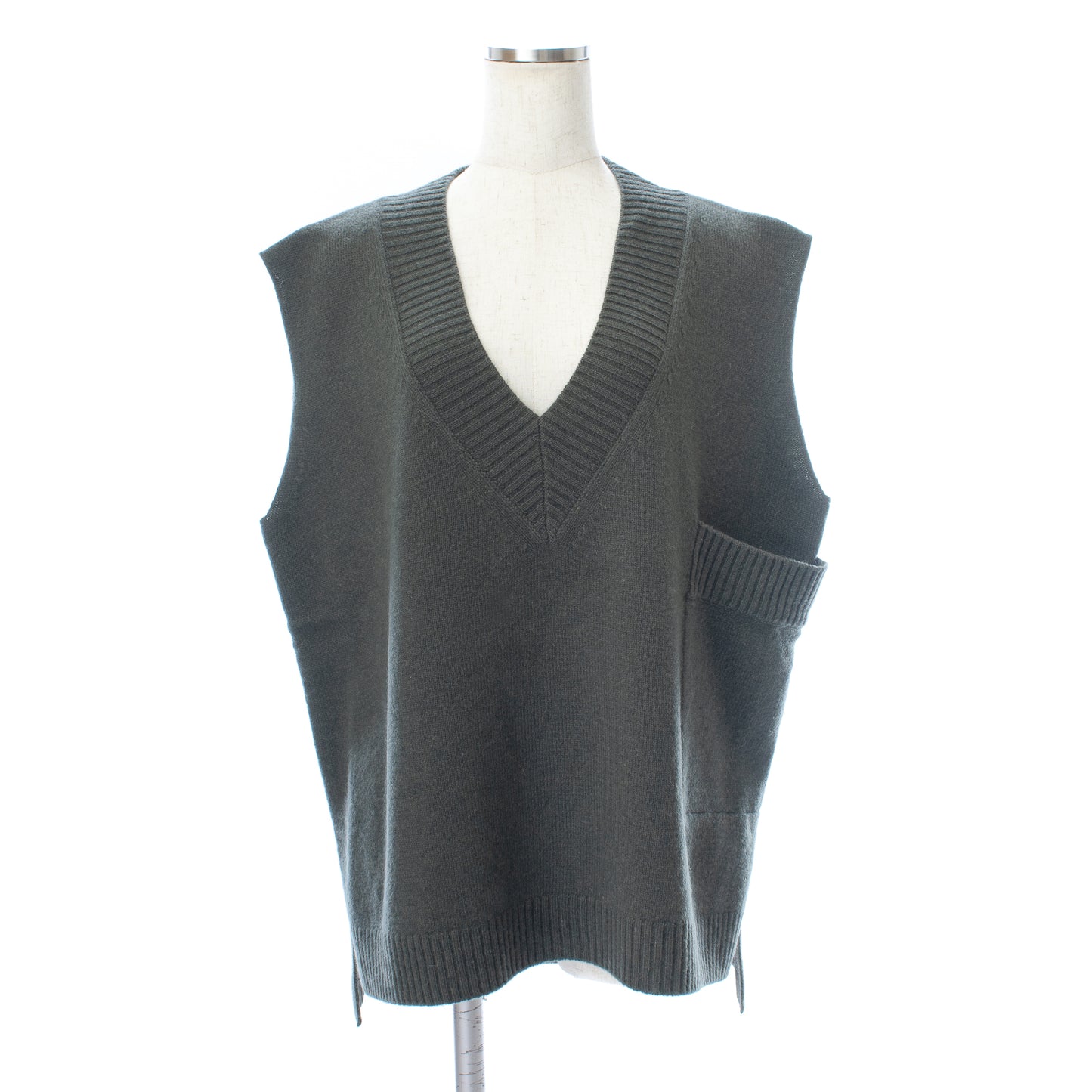 Gilet en laine de yak (fil italien) /ct26308