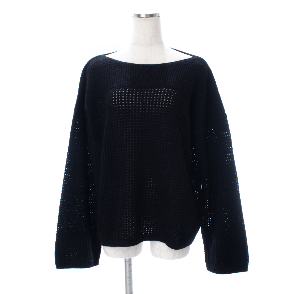 Pull en maille filet en yak italien /CT26309