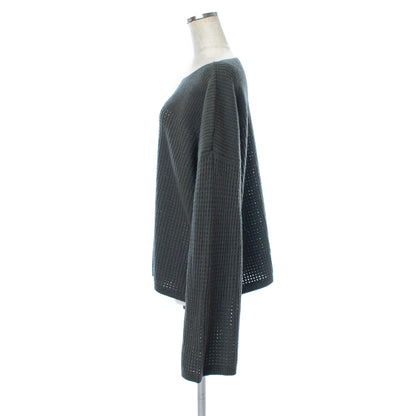 Pull en maille filet en yak italien /CT26309
