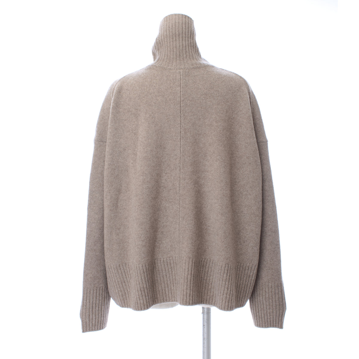 26AW Pull oversize col roulé en yak italien /CT26310