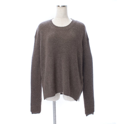 26AW Royal alpaca side slit pullover /CT26313