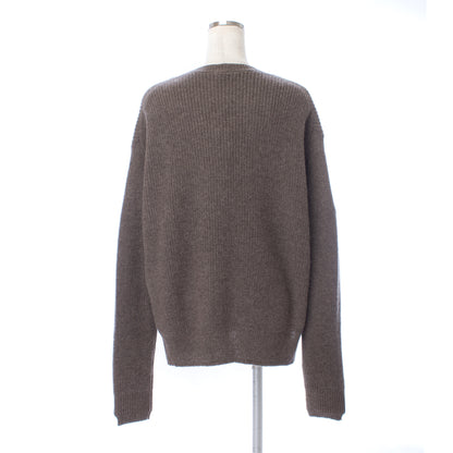 26AW Royal alpaca side slit pullover /CT26313