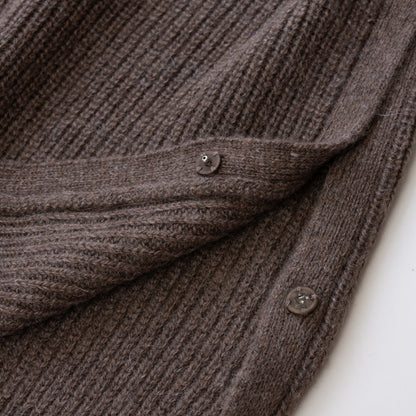 26AW Royal alpaca side slit pullover /CT26313