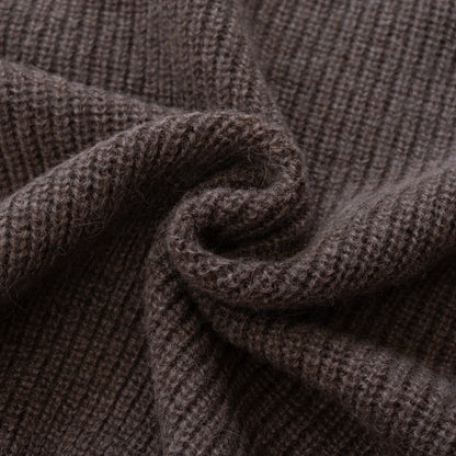 26AW Royal alpaca side slit pullover /CT26313