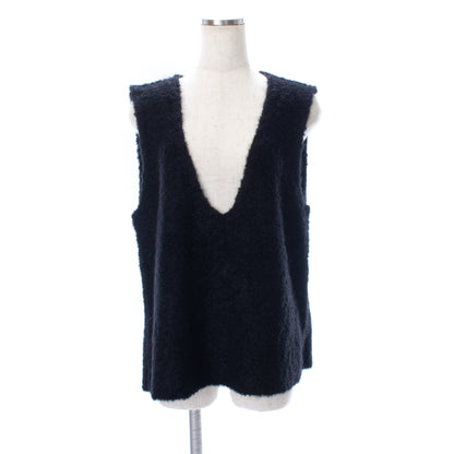 26AW Gilet reversible en maille bouclée d'Alpaga /CT26316