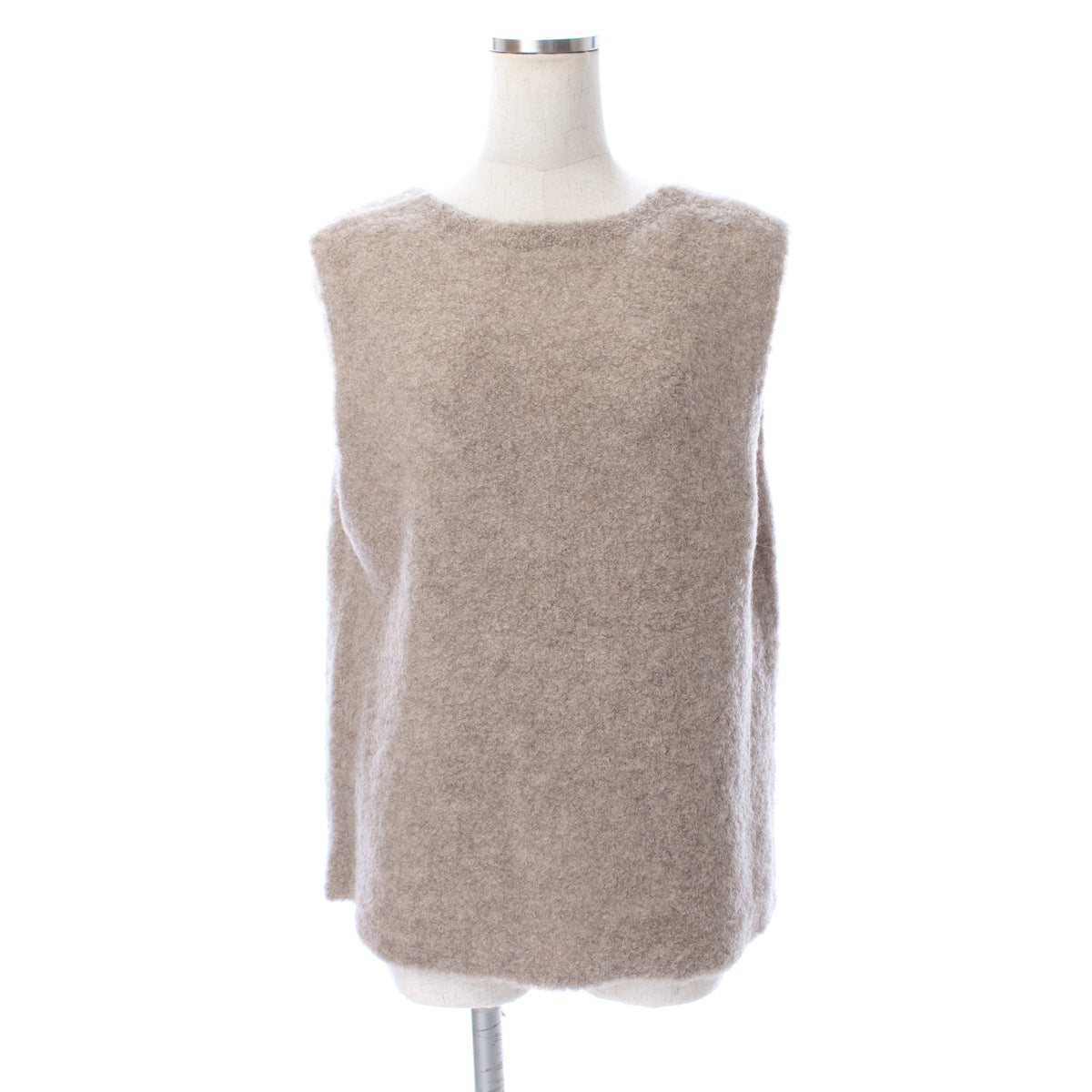 26AW Gilet reversible en maille bouclée d'Alpaga /CT26316