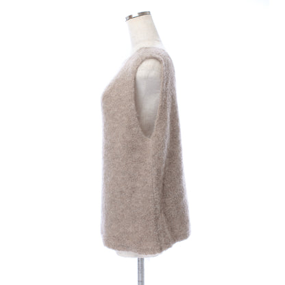 26AW Gilet reversible en maille bouclée d'Alpaga /CT26316