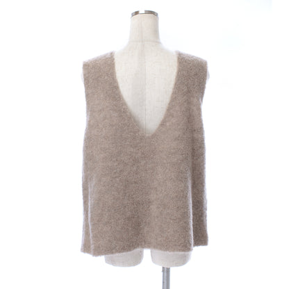 26AW Gilet reversible en maille bouclée d'Alpaga /CT26316