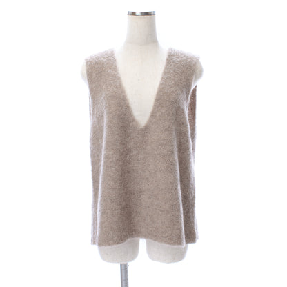 26AW Gilet reversible en maille bouclée d'Alpaga /CT26316
