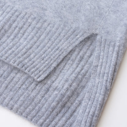 26AW Pull ras du cou en laine RWS grattée /CT26318