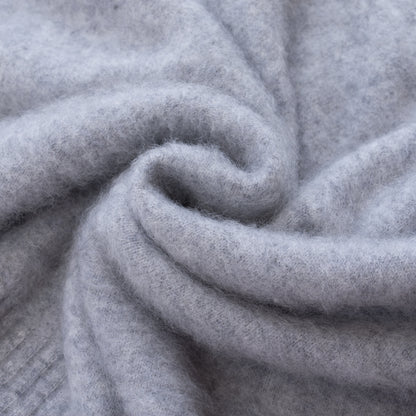 26AW Pull ras du cou en laine RWS grattée /CT26318