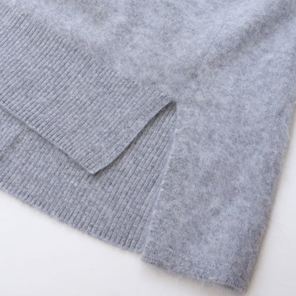 26AW Pull col roulé en laine RWS brossée /CT26320