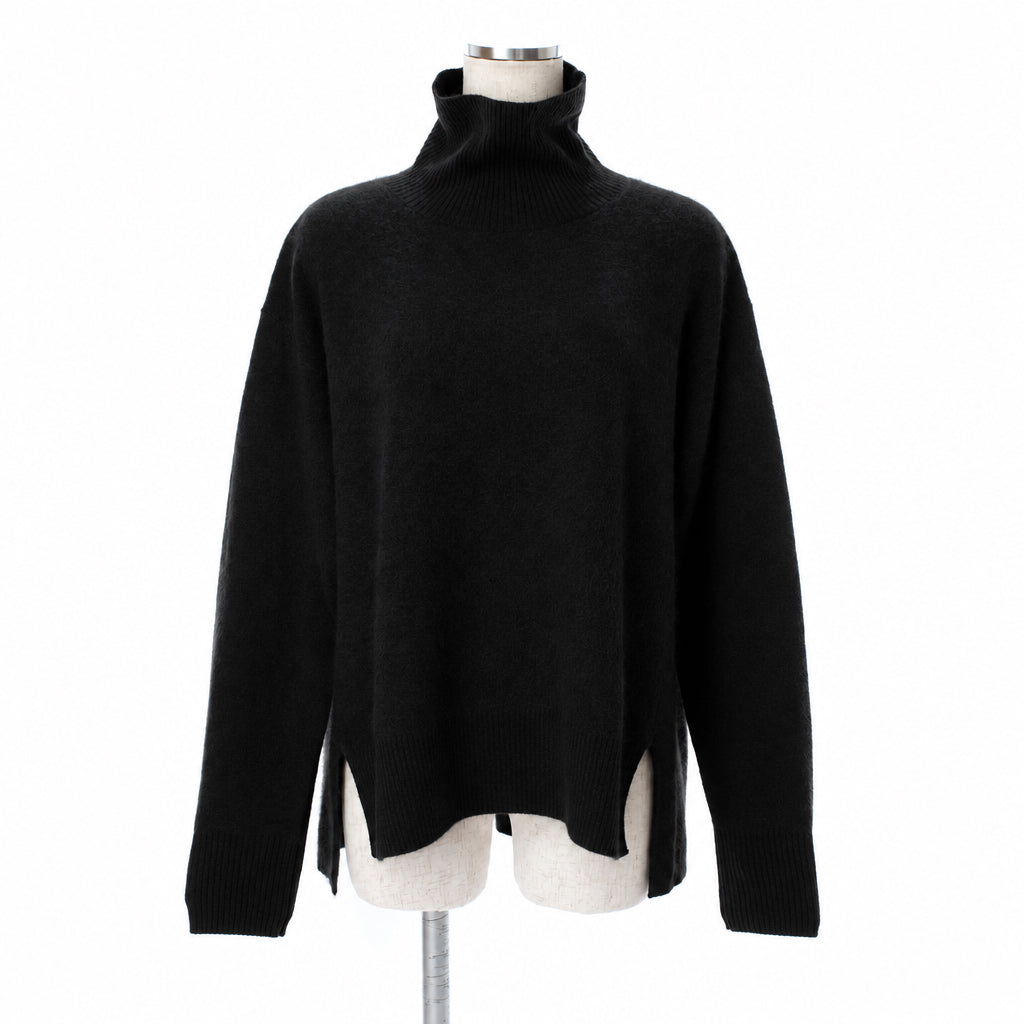26AW Pull col roulé en laine RWS brossée /CT26320