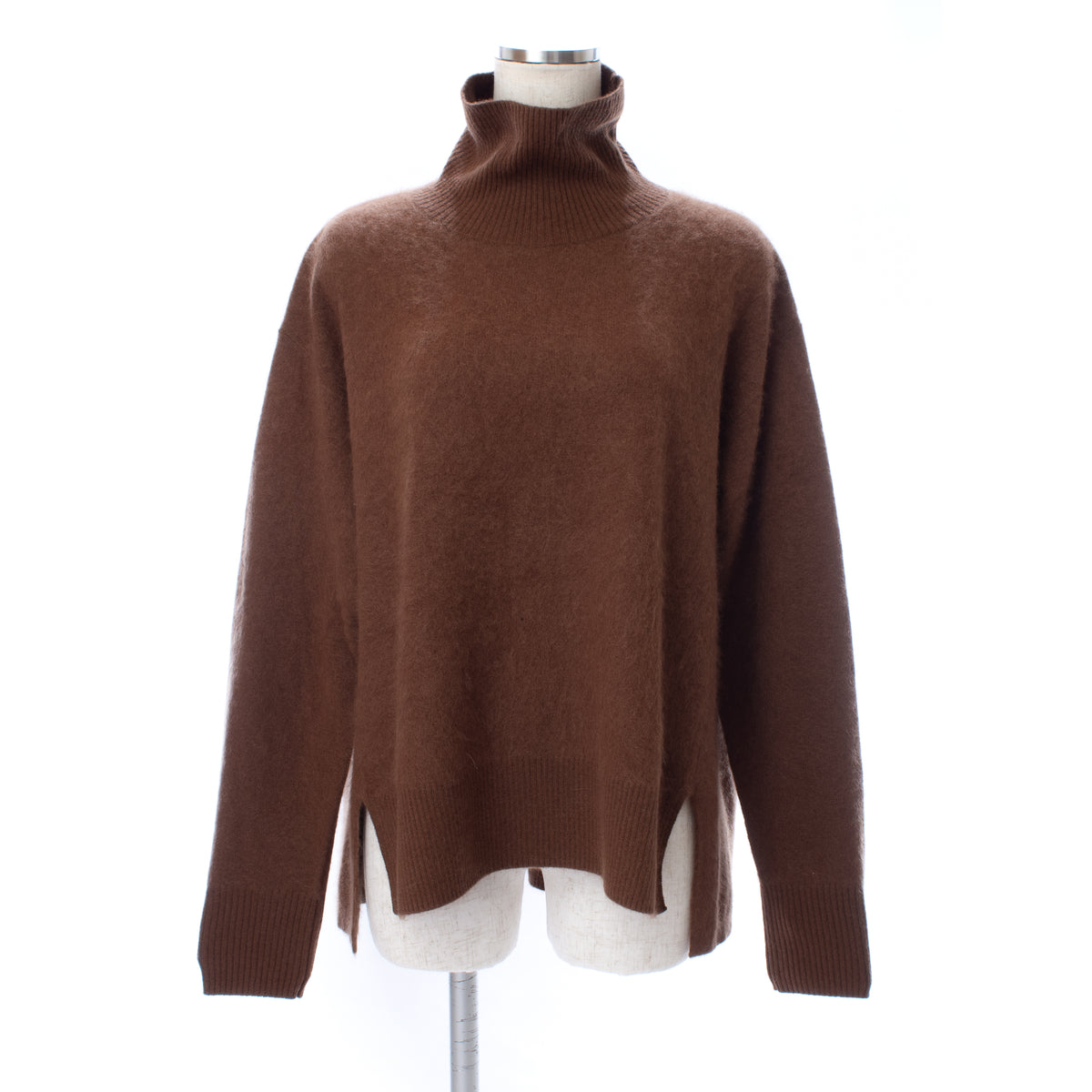 26AW Pull col roulé en laine RWS brossée /CT26320