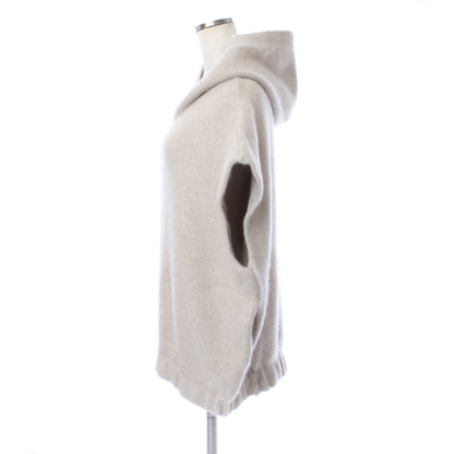 26AW Gilet zippé oversize en raton laveur et renard /CT26331