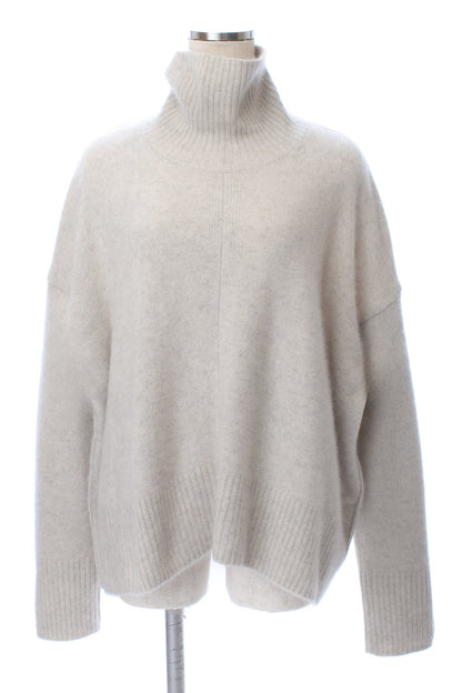 26AW Raccoon oversized turtleneck pullover /CT26340