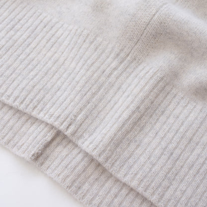26AW Raccoon oversized turtleneck pullover /CT26340