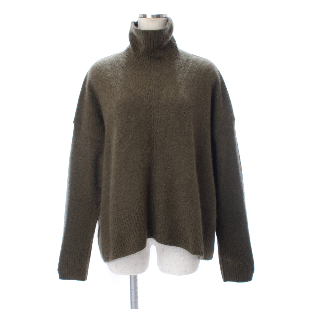 26AW Raccoon oversized turtleneck pullover /CT26340