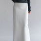 24SS Cotton cashmere pencil skirt /CT24123【CP04】