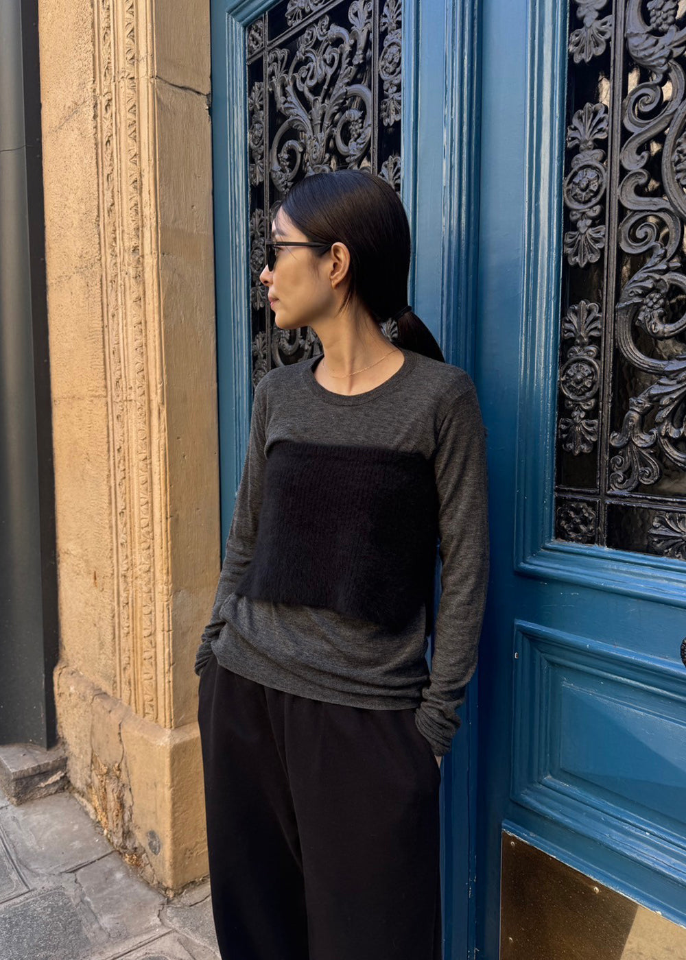 25AW Pull original en laine légère /5538
